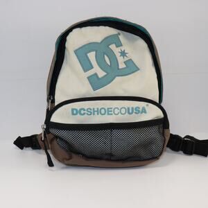 Vintage Y2K DC Shoes Mini Backpack Logo Skate Bag